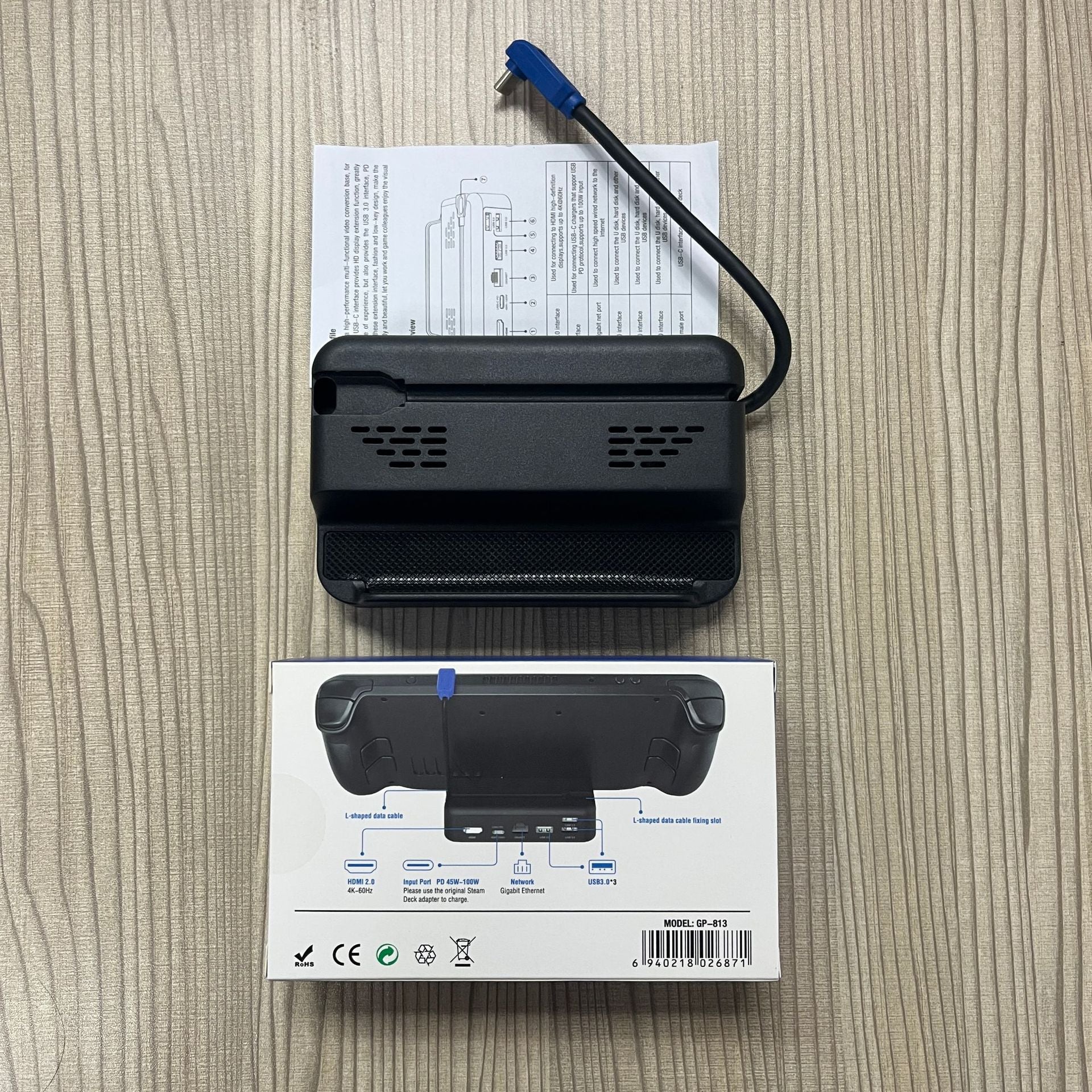 PGTECH Multifunctional Hub Adapter Compatible with Steam Deck Docking Station PGTECH Multifunctional Hub Adapter Compatible with Steam Deck Docking Station